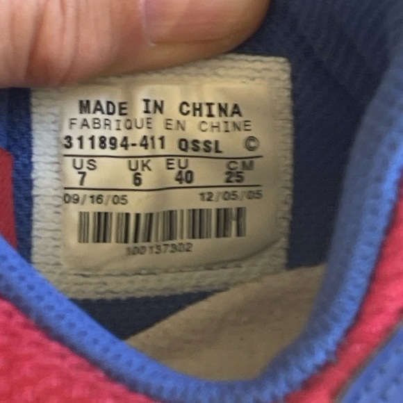 Vintage Nike Bowerman Zoom 2 VL Track Shoes Red White Blue Size 7. - Picture 9 of 11